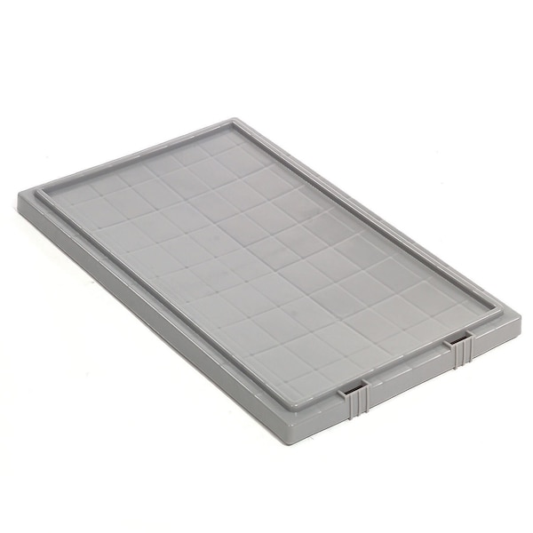 Quantum Storage Systems Gray Plastic 18 in L, 11 in W, 1 in H LID181GY - main